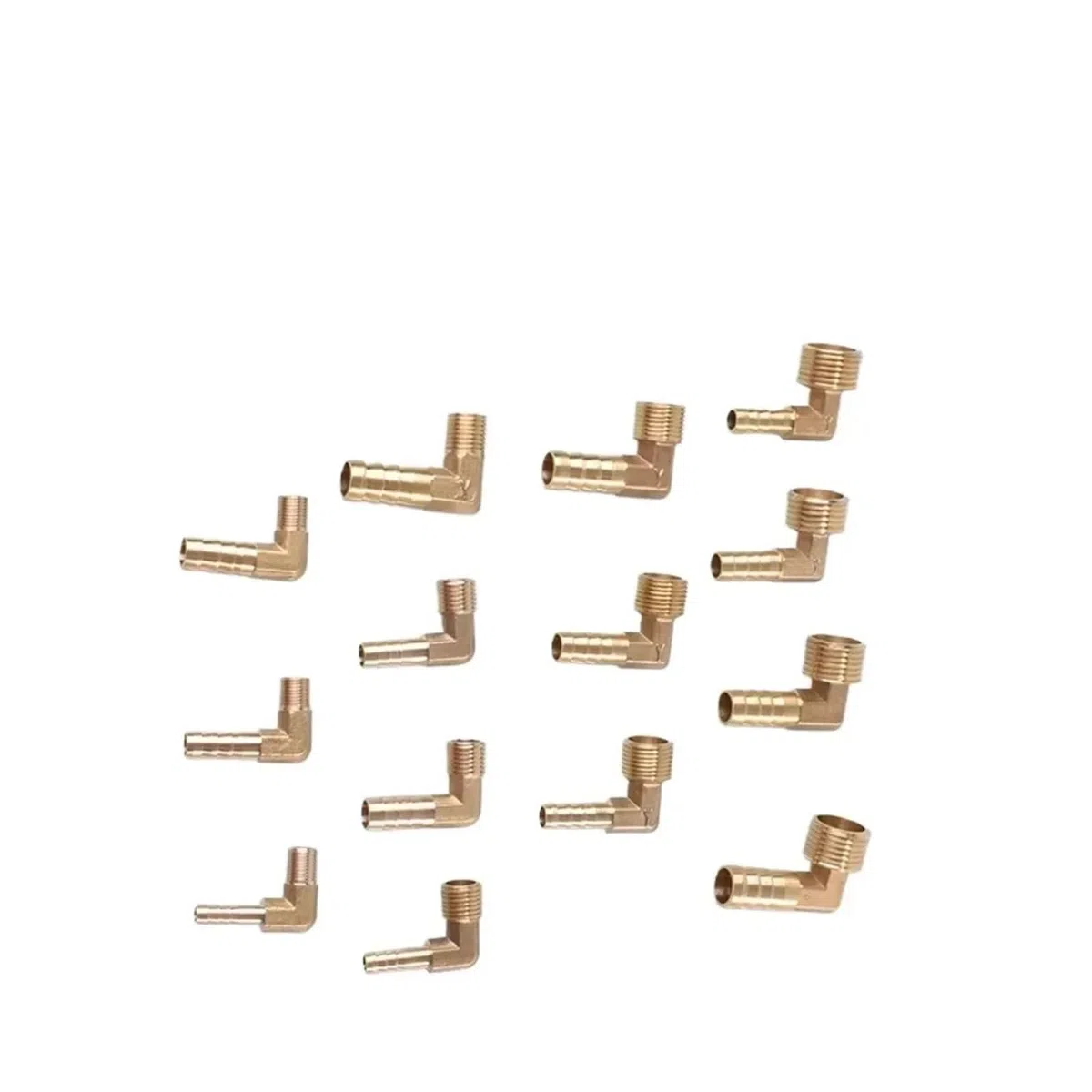 1/8" 1/4" 3/8" 1/2" 3/4" 1" Męski żeński 3-50 mm Końcówka króćca do węża Złączka prosta/kolano 90 stopni Mosiężna złączka rurowa(Elbow Female,3l8 BSP - 6mm)