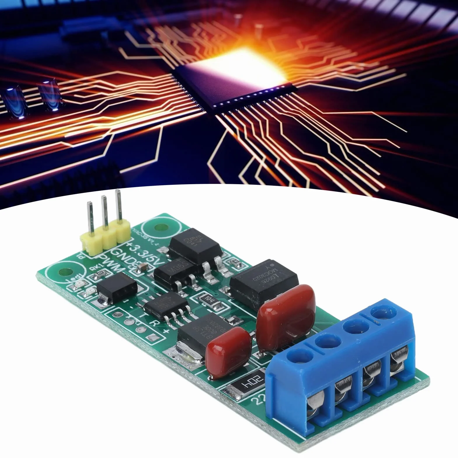 AC220V PWM moduł Sterujący Zasilanie Pojedynczy Układ Scalony Płyta Kontrolera Mikrokomputera do Sterowania