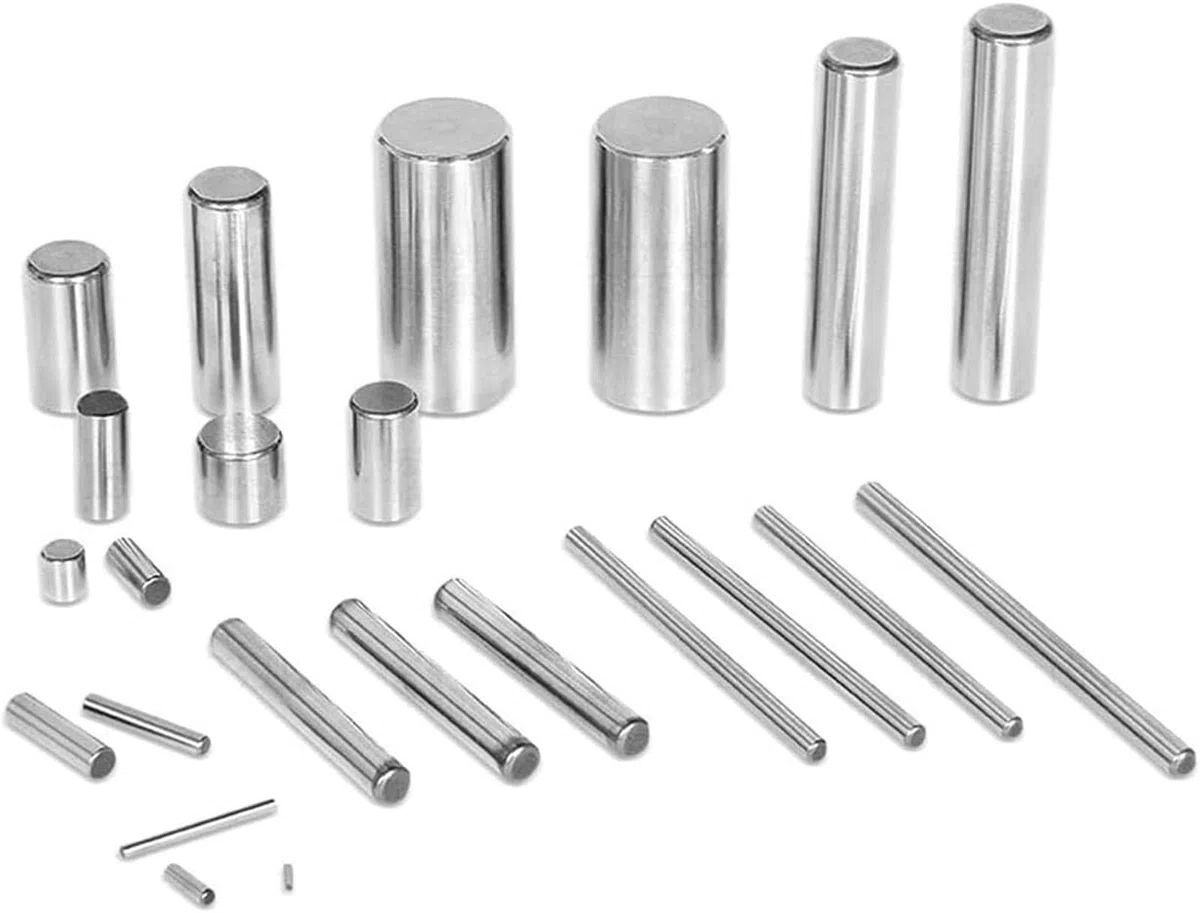 Cylindryczne kołki ustalające, 1-10 szt. sworzni ustalających igiełkowych ze stali łożyskowej o średnicy 22/24 mm i długości 22-60 mm(22x40mm)