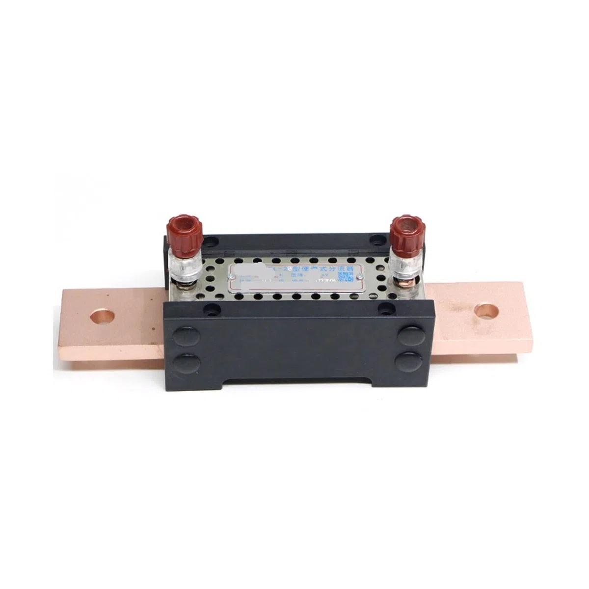 Podzielnik oporu shunt, FL-28 DC Shunt Resistor 10A-300A 0.1% Class 50mV/75mV/100mV Copper & Manganin(75mv,50A)