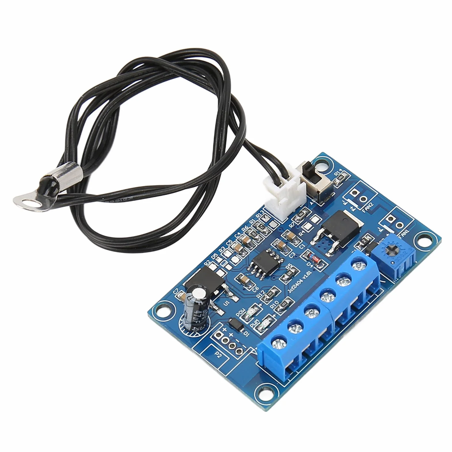 Kontroler Prędkości Wentylatora PWM, Regulowany lub Stałego Trybu Stałego Moduł Wyświetlania PC PC PC Controller Prędkości Wentylatora dla 12 V/24 V 2 3 4 Wentylator Drutu