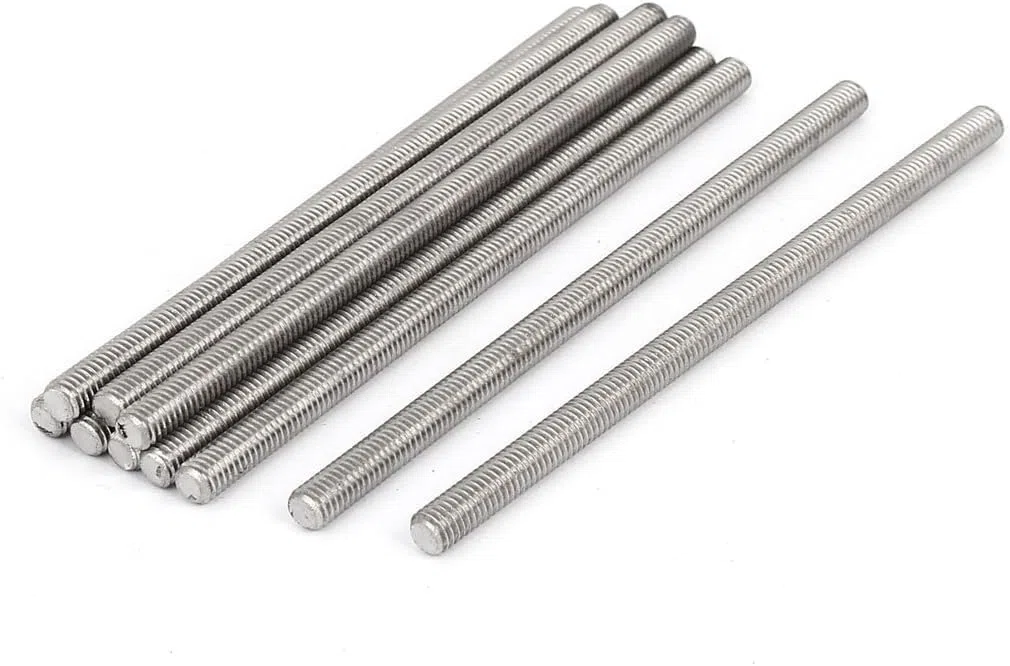 Pręty gwintowane o ruchu liniowym, pręty całkowicie gwintowane Stal nierdzewna 316 M3 16-300 mm(M3x60mm (10pcs))