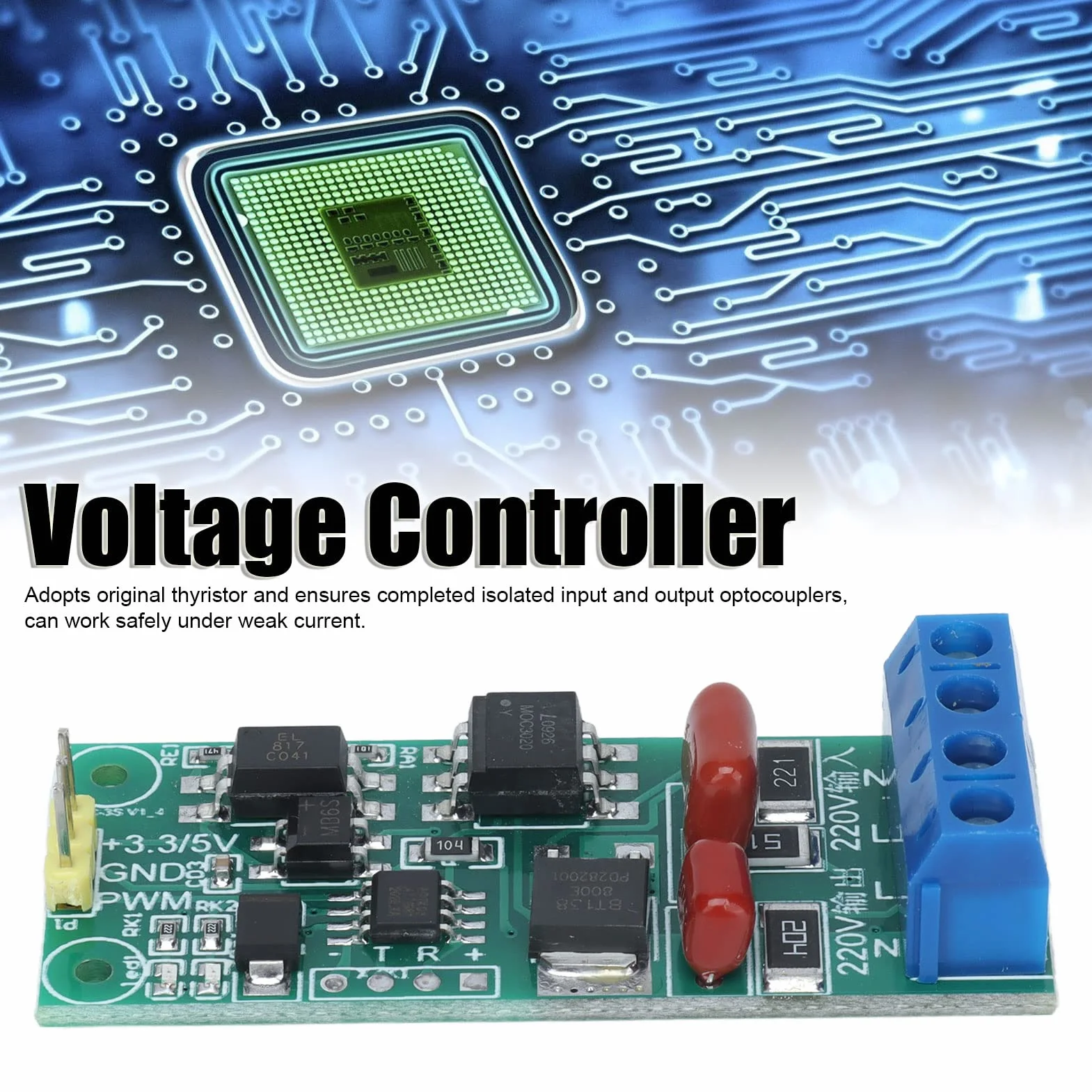 AC220V PWM moduł Sterujący Zasilanie Pojedynczy Układ Scalony Płyta Kontrolera Mikrokomputera do Sterowania
