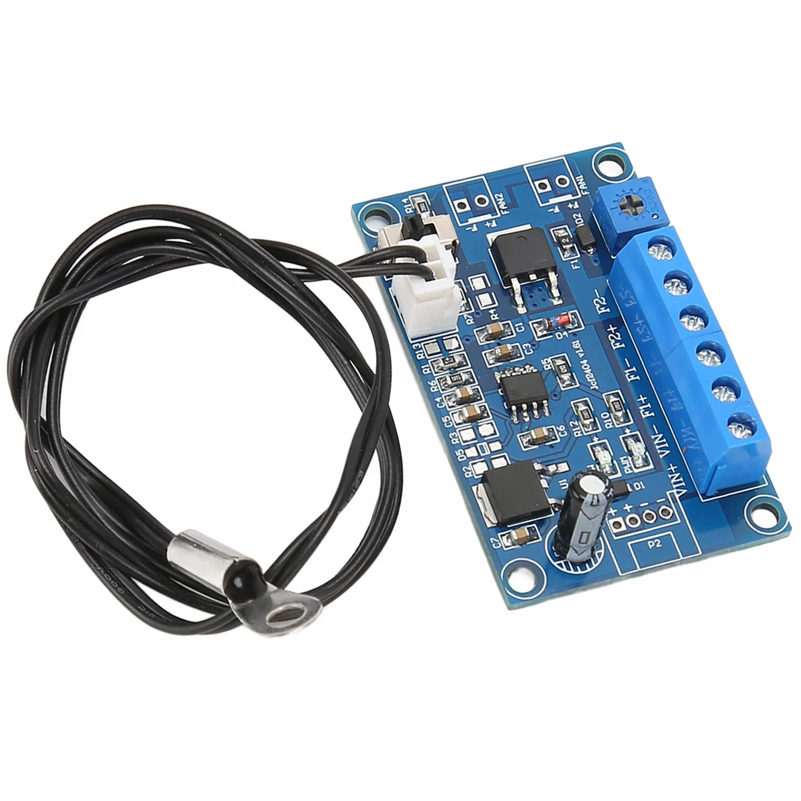 Kontroler Prędkości Wentylatora PWM, Regulowany lub Stałego Trybu Stałego Moduł Wyświetlania PC PC PC Controller Prędkości Wentylatora dla 12 V/24 V 2 3 4 Wentylator Drutu