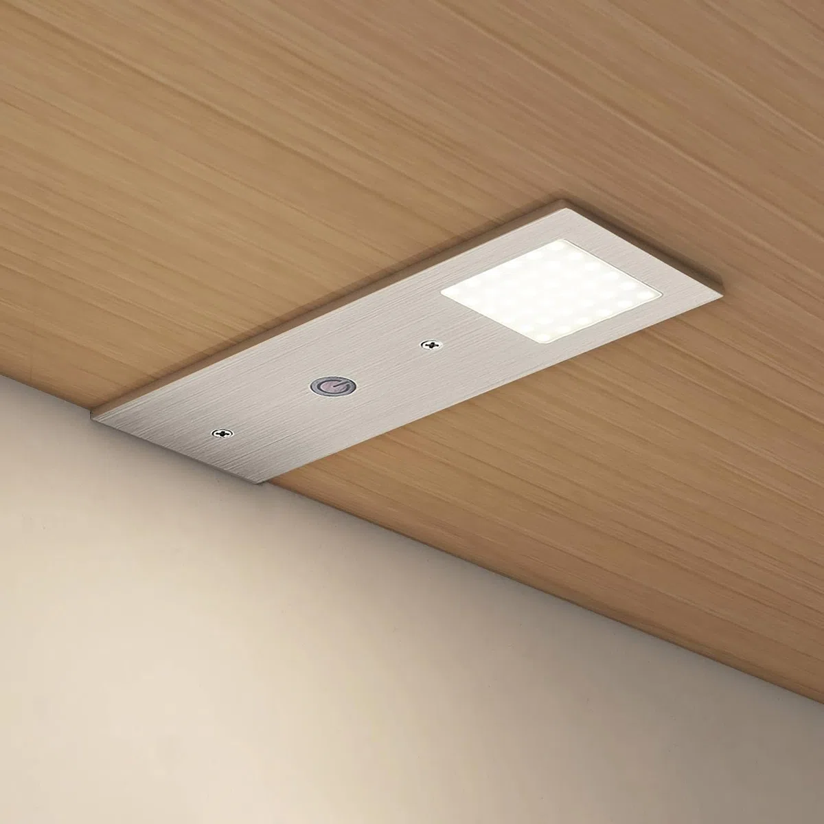 Arcchio 3 szt. LED -punktowa 'Nortra' z możliwością ściemniania, styl nowoczesny, m. in. do salonu, jadalni, kolor aluminiowy, szary, cynkowy, aluminium