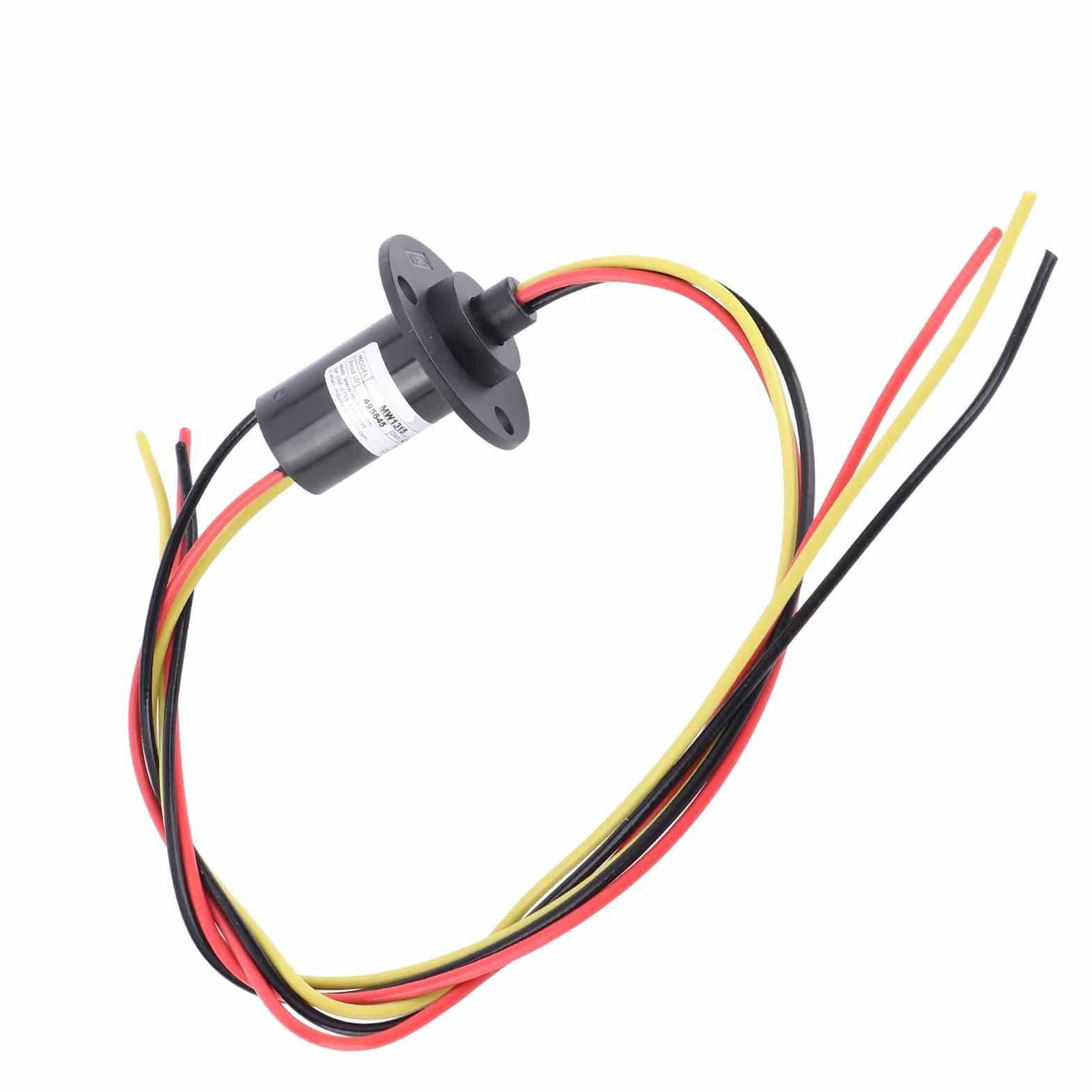 Pierścień ślizgowy 3 Przewody Wiatr 250 Obr./min 15A Mini pierścień ślizgowy 3 Przewody 0 600 V do Turbiny Wiatrowej Generator Prądu Wojskowy Mini Wielokanałowy