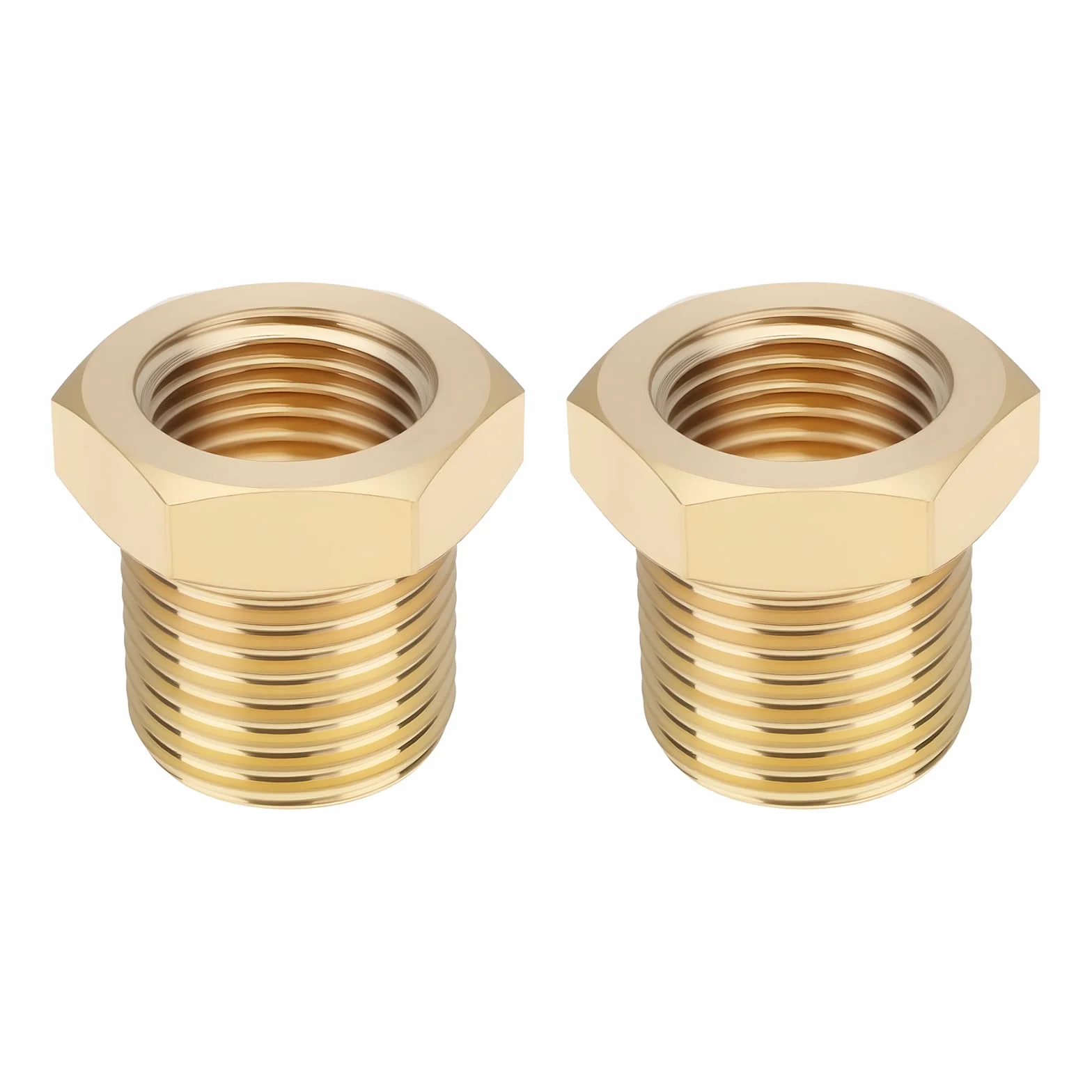 2 szt. M12 x 1 męski na M10 x 1 żeński mosiężny adapter redukcyjny do łączenia rur w układach hydraulicznych chłodniczych na gaz ziemny
